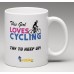wizbiker This Girl Loves Cycling Theme Mug