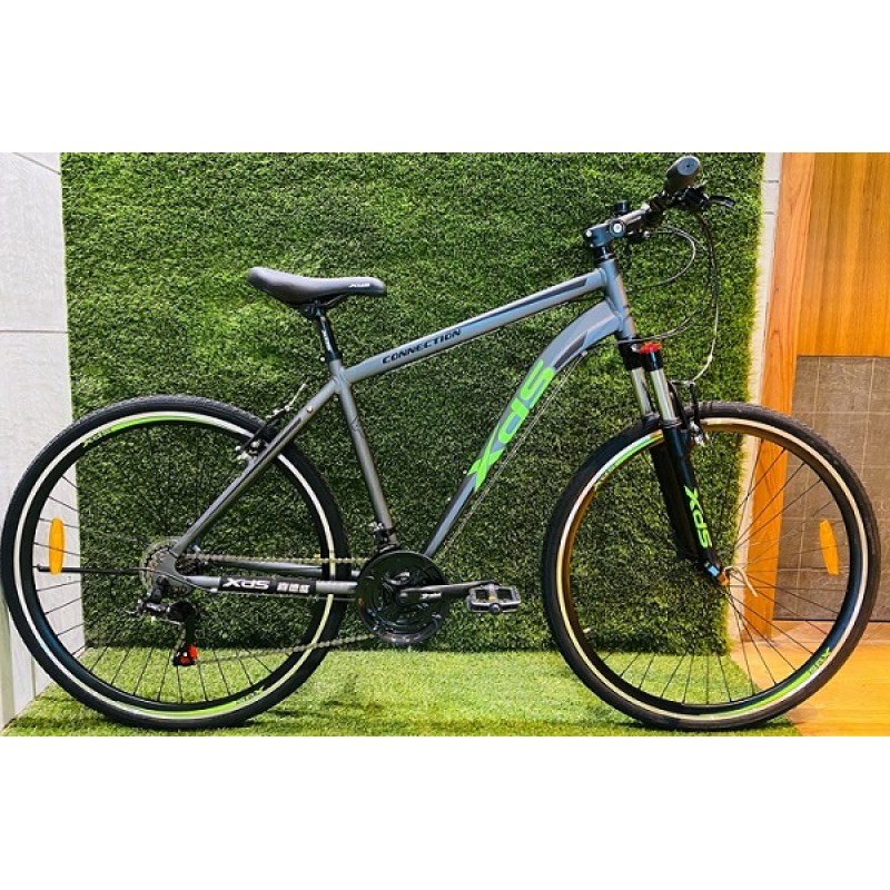 XDS connection Hybrid Bike (Grey/Green)