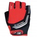 Zakpro Hybrid Cycling Gloves Red