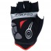 Zakpro Hybrid Cycling Gloves Red