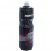 ZAKPRO Rider’s Thirst Cycling/Sports Water Bottle Trasparent Black and Red Combo