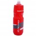 ZAKPRO Rider’s Thirst Cycling/Sports Water Bottle Trasparent Red