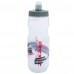 ZAKPRO Rider’s Thirst Cycling/Sports Water Bottle Trasparent Red and White Transparent Combo