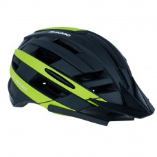 Zakpro Uphill Series Inmold MTB Cycling Helmet With Rear LED flicker lights Black