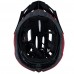 Zakpro Uphill Series Inmold MTB Cycling Helmet With Rear LED flicker lights Red