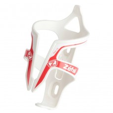 Zefal Pulse Fiber Glass White Bottle Cage Red