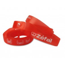 Zefal Soft Pvc Rim Tapes Mtb 18mm Red  1 Pair Blister