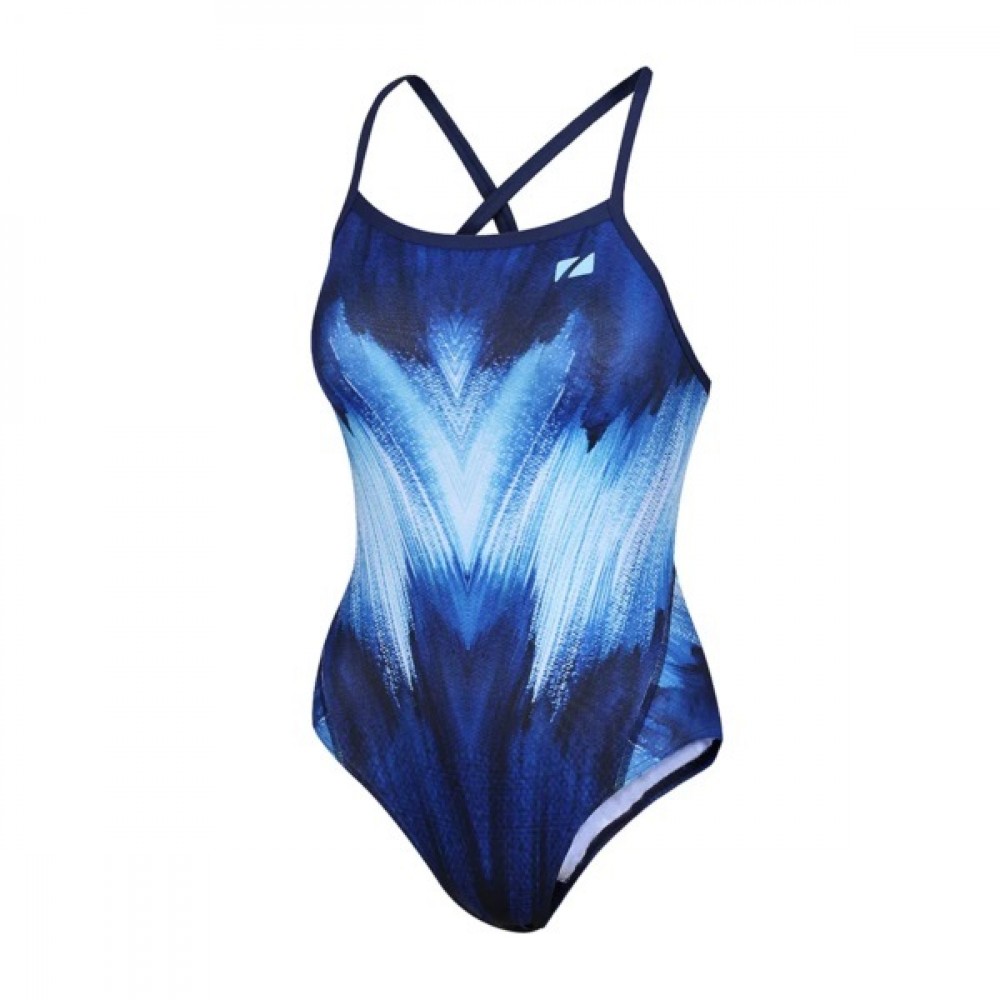 Buy Zone3 Cosmic 3-0 Strap Back Women Swimming Suit Online in India