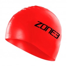 Zone3 Silicone Swimming Cap Red