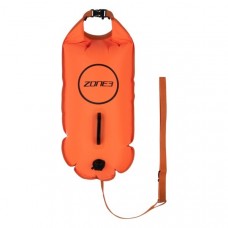 Zone3 Swimming Safety Buoy & Dry Bag Hi-Viz Orange 