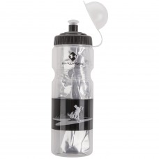 M-Wave PBO 400ml ISO Insulated/Thermo Bottle Transparent Black
