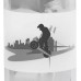 M-Wave PBO 400ml Thermo Water Bottle Transparent White