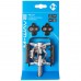 M-Wave Peasy Combination Pedal Black