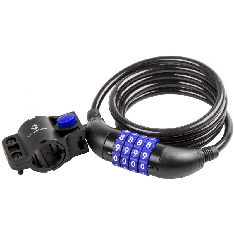 M-Wave Spiral Cycle Cable Lock (8X15mm)