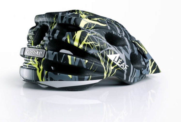 Catlike Leaf MTB Ventilated Mountain Bike Helmet with Visor 